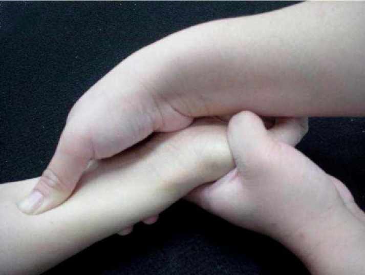 前腕の経絡トリートメント