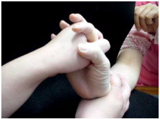 手首のストレッチ